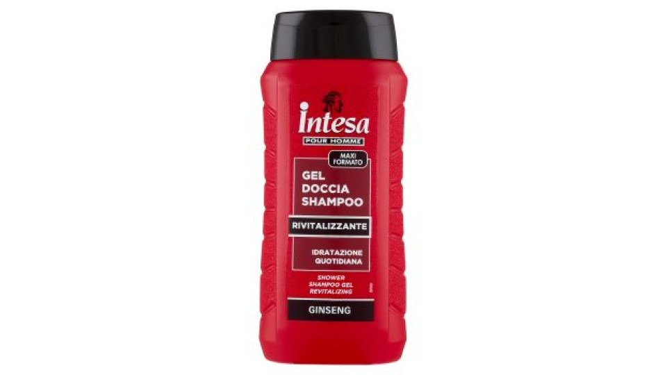 Intesa Pour Homme Gel doccia shampoo rivitalizzante ginseng
