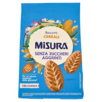 Misura biscotti ai cereali senza zucchero