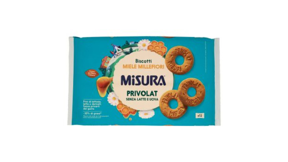 Misura biscotti privolat con miele