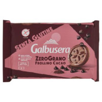Galbusera Zerograno Senza Glutine Frollino Panna e Cacao