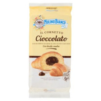 Mulino Bianco Cornetti al Cioccolato Merenda senza Additivi Conservanti 6 pezzi 300g