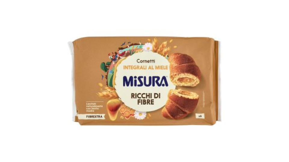 Misura Fibrextra Cornetti al Miele 308 g
