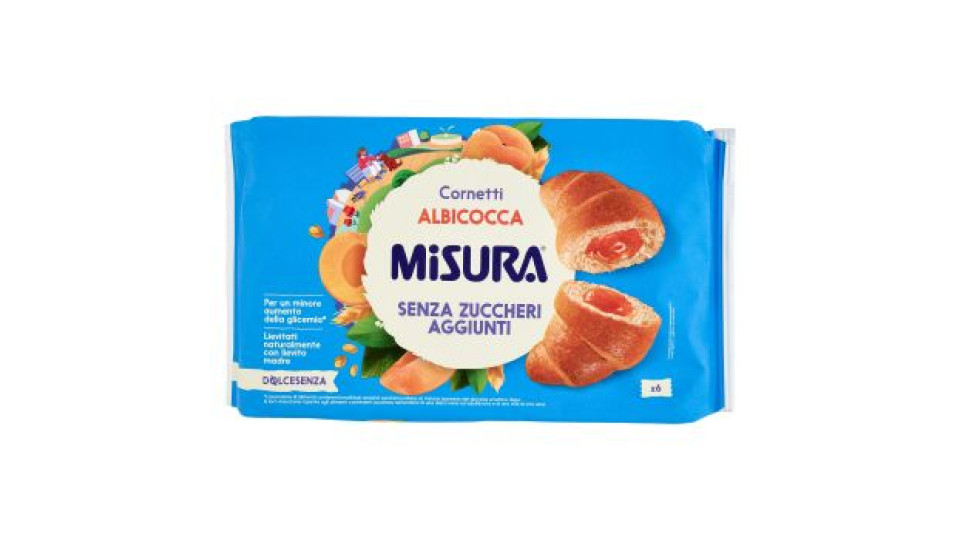 Misura Dolcesenza 6 Cornetti alla Ciliegia 298 g