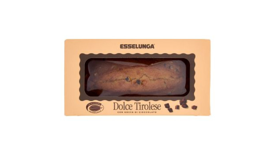 Esselunga dolce tirolese con granella di nocciole