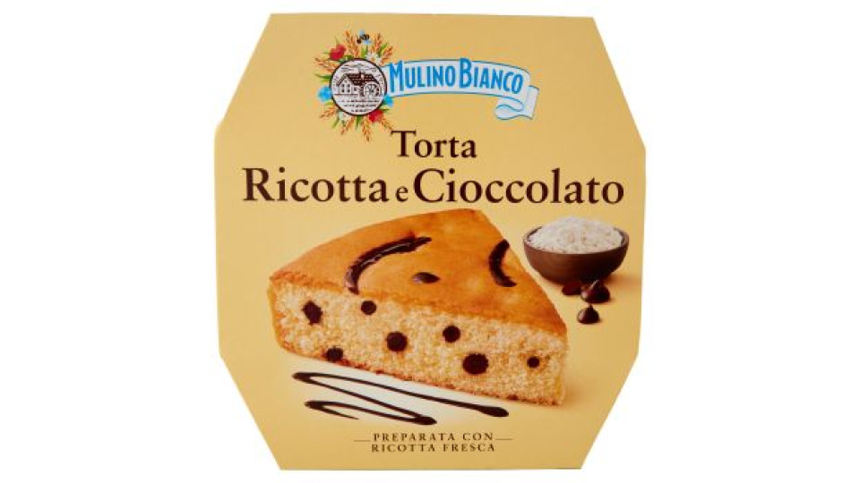 Mulino Bianco Torta Ricotta e Cioccolato con Ricotta Fresca 475g