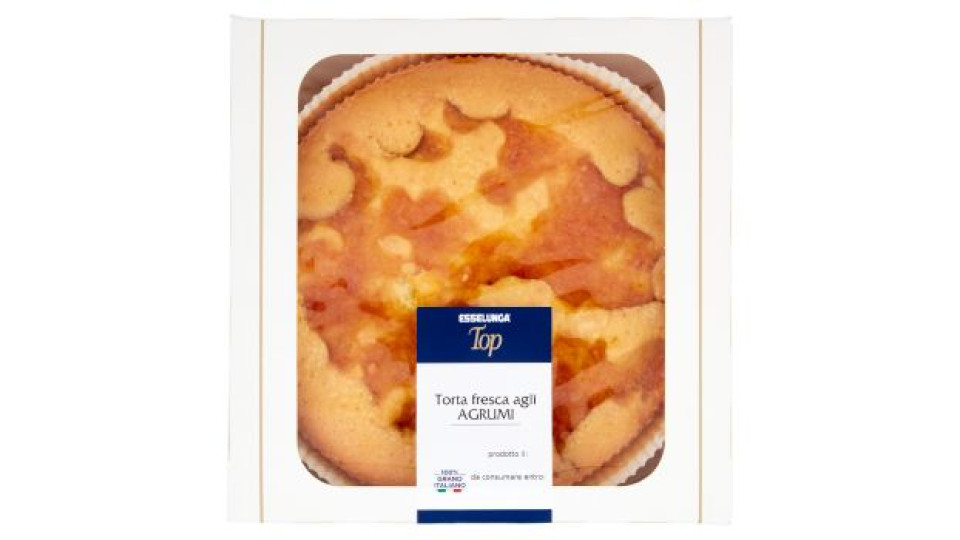 Esselunga, torta agli agrumi