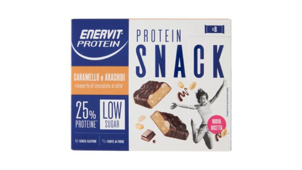 Enervit, Protein Low Sugar snack gusto caramello e arachidi