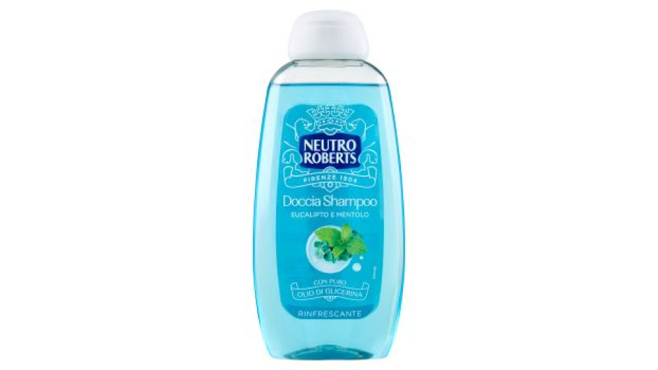 Neutro Roberts doccia shampoo rinfrescante con eucalipto&menta