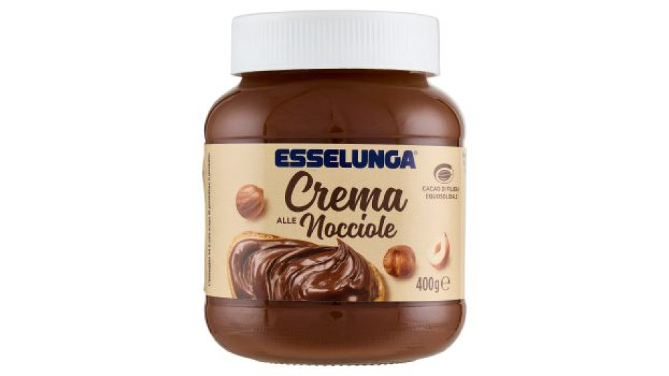 Esselunga, crema alle nocciole