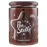 Pan di Stelle Crema spalmabile alle nocciole e cacao con granella di biscotto Pan di Stelle