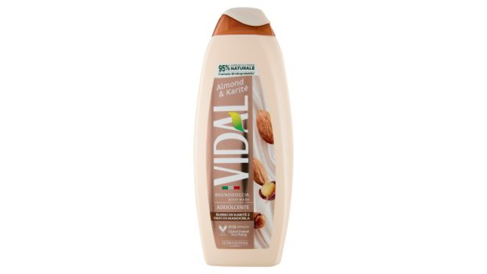 Vidal BAGNODOCCIA Burro di Karitè e Olio di Mandorla