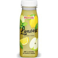 Estratto di limone con mela e menta