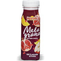 Estratto di melagrana con mela e arancia