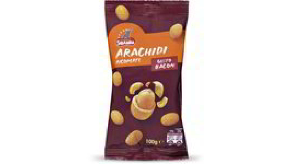 Arachidi ricoperte gusto bacon