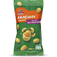 Arachidi ricoperte gusto sour cream onion
