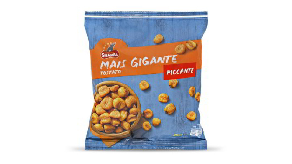 Mais gigante tostato e piccante