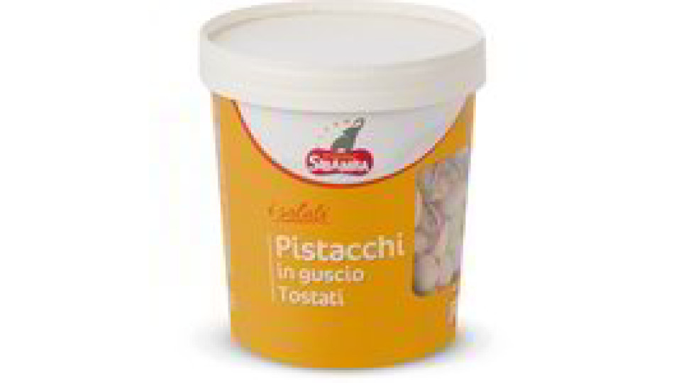 Pistacchi con guscio tostati e salati