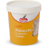 Pistacchi con guscio tostati e salati