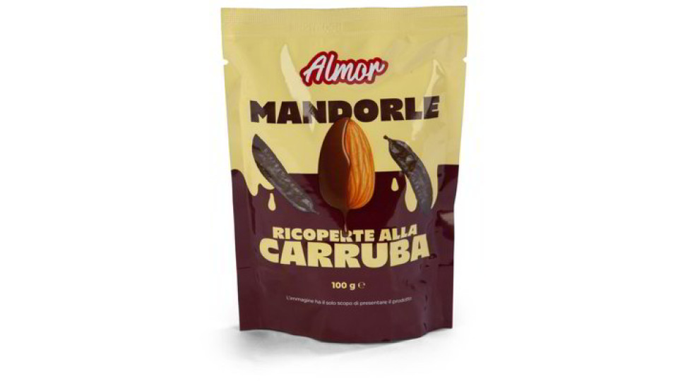 Mandorle ricoperte alla carruba