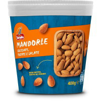 Mandorle sgusciate, tostate e salate