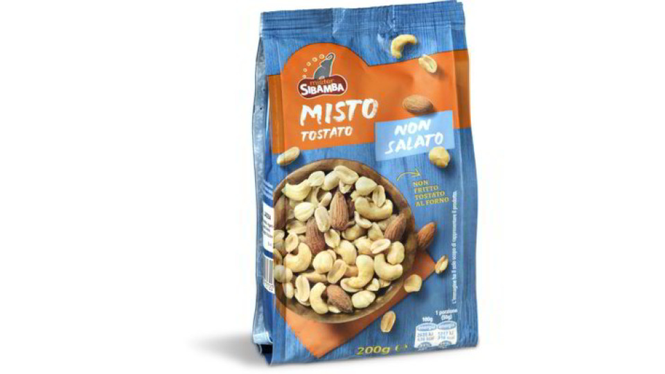 Mix di frutta secca tostata non salata