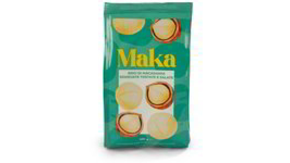 Noci di macadamia sgusciate, tostate e salate