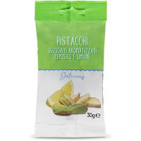 Pistacchi sgusciati aromatizzati zenzero e limone