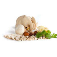 Funghi trifolati tagliati