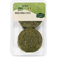 Burger di spinaci e patate