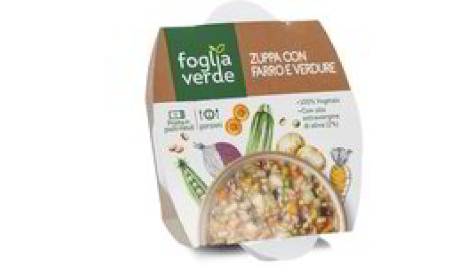 Zuppa con farro e verdure