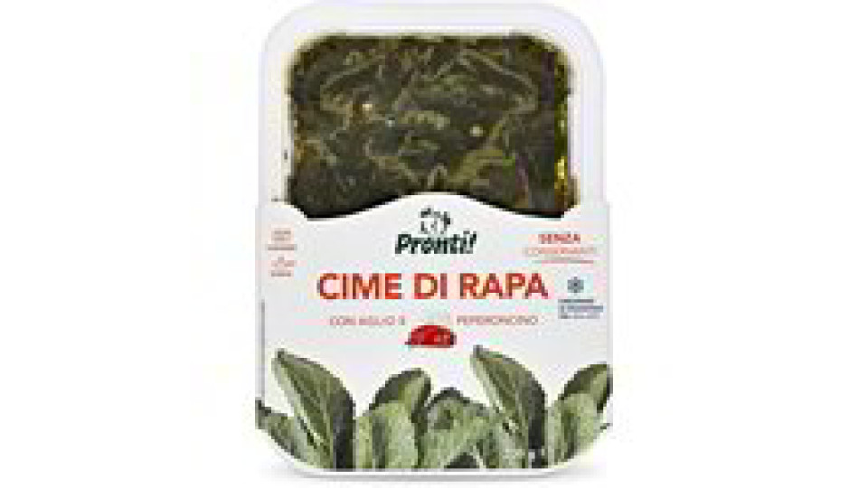 Cime di rapa con aglio e peperoncino