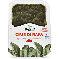 Cime di rapa con aglio e peperoncino