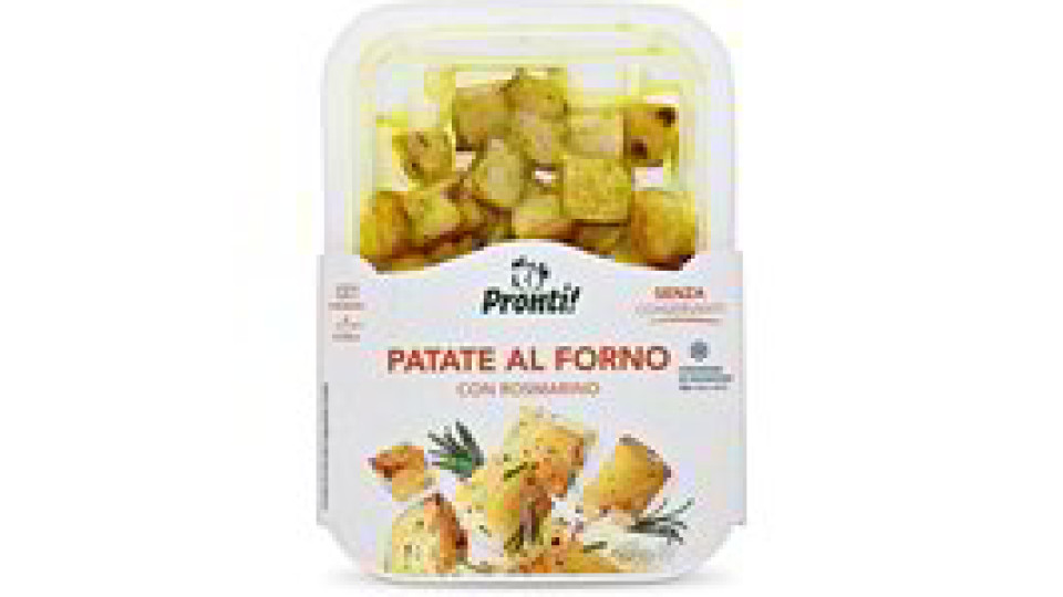 Patate al forno con rosmarino