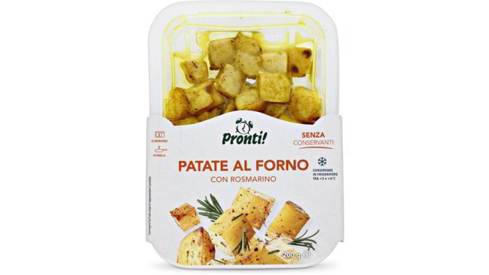 Patate al forno con rosmarino