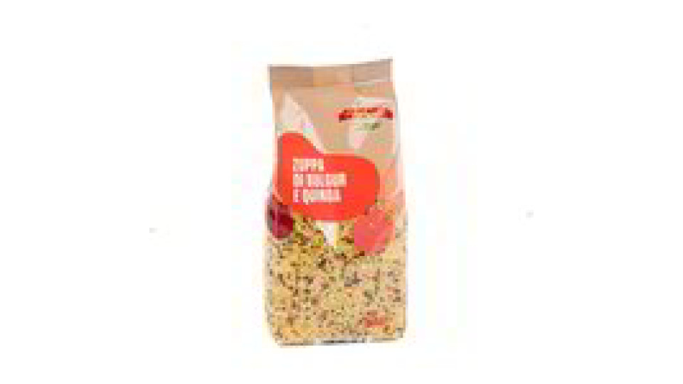 Zuppa di bulgur e quinoa secca