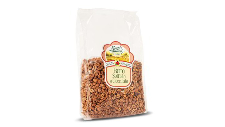 Farro soffiato al cioccolato