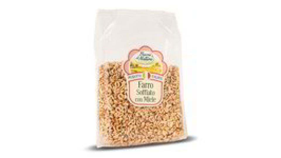 Farro soffiato con miele