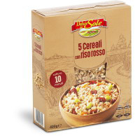 Mix 5 cereali con riso rosso