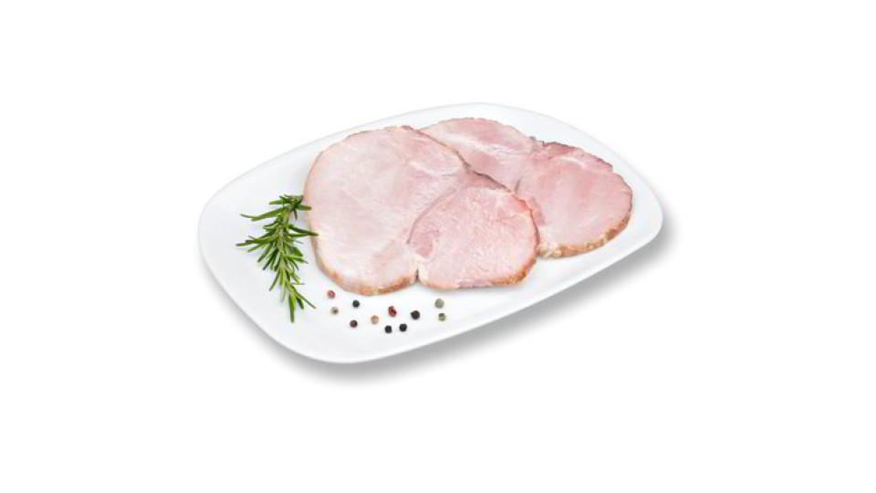 Braciola di suino affumicata e cotta