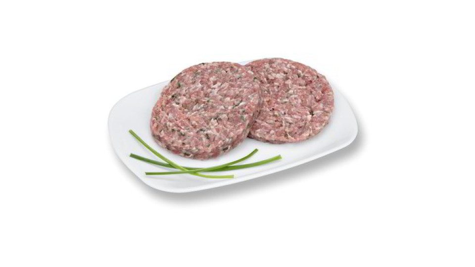 Chefburger di suino con erba cipollina