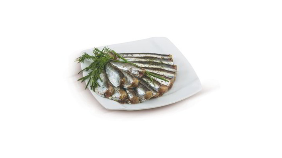 Sarde fresche pulite
