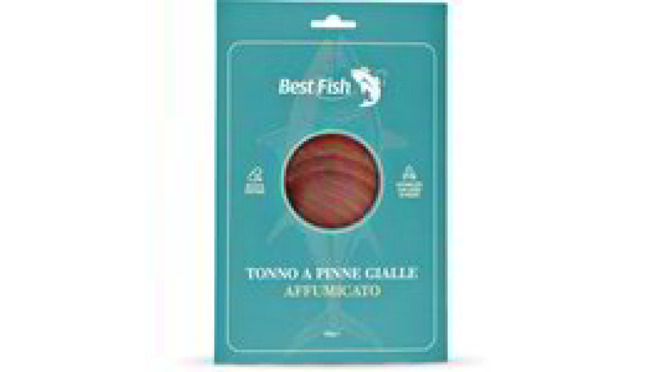 Tonno a pinne gialle affumicato