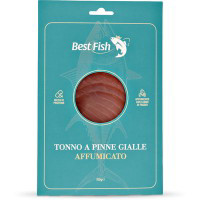 Tonno a pinne gialle affumicato