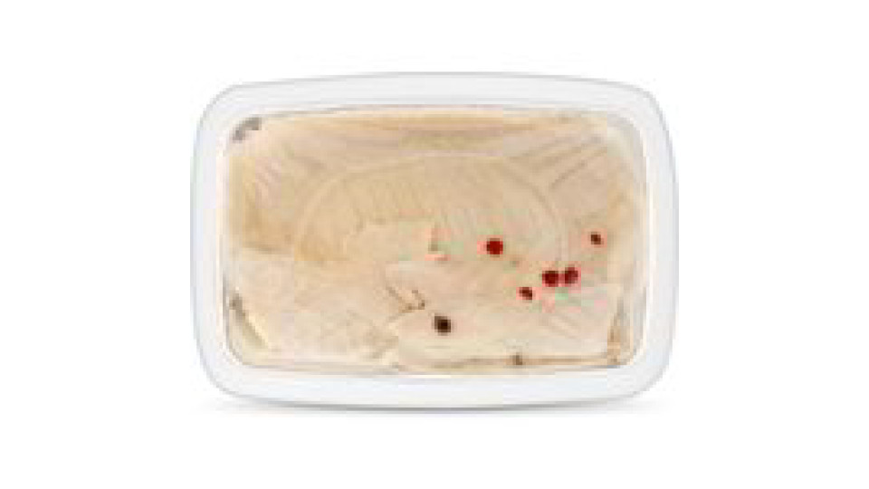 Carpaccio di salmone marinato