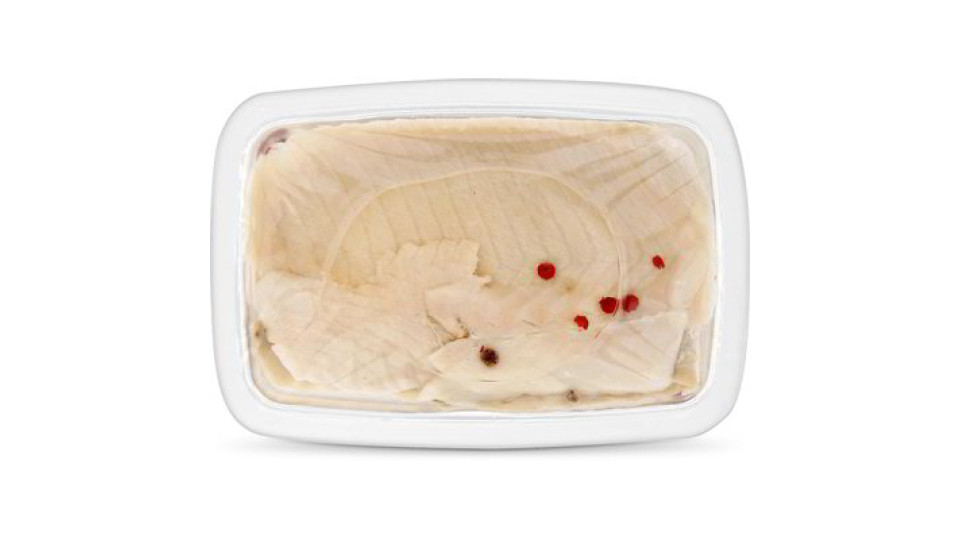 Carpaccio di salmone marinato