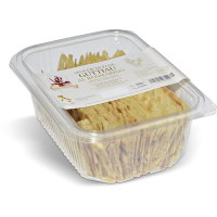 Sfoglie di pana guttiau al rosmarino