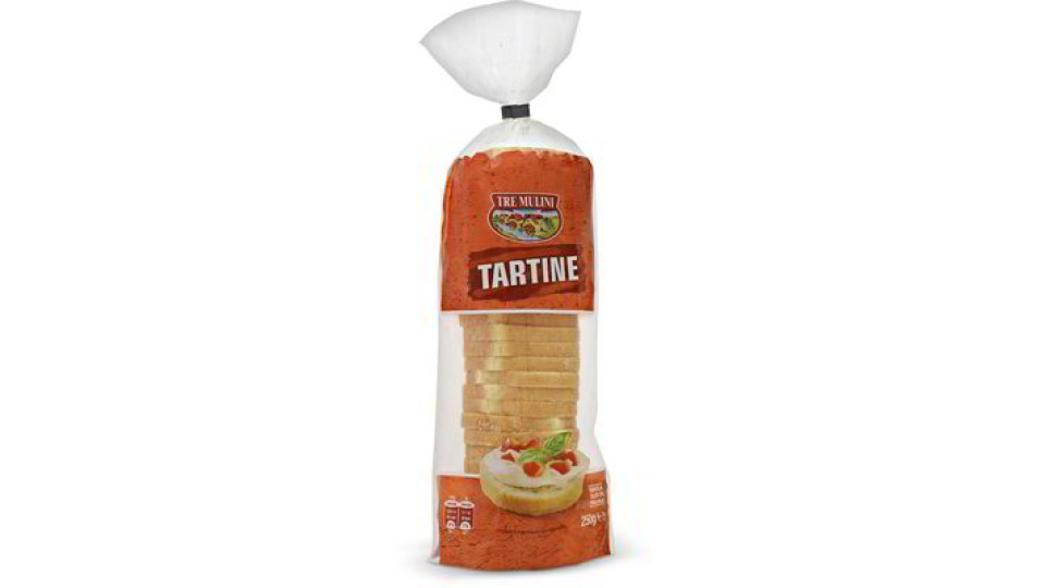 Pane a fette per tartine