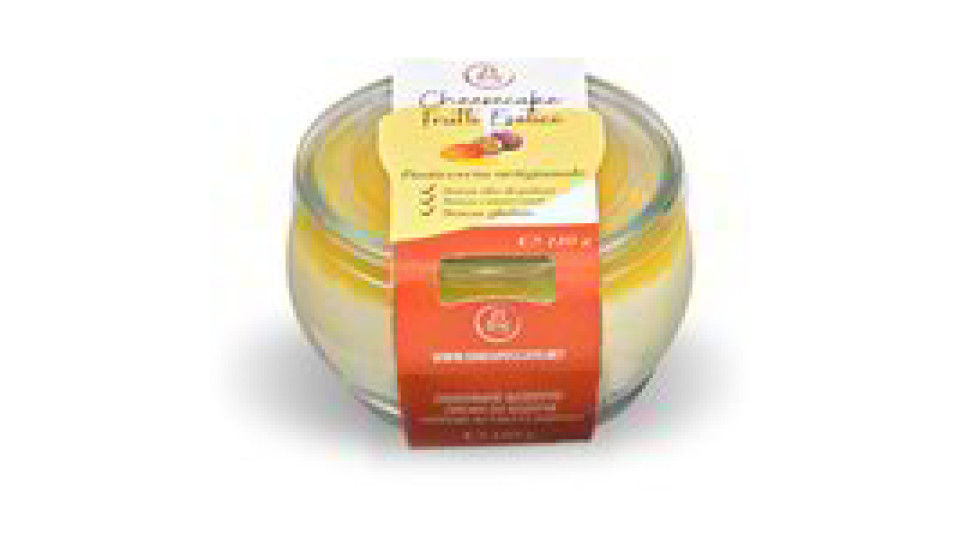 Dessert cheesecake frutti esotici