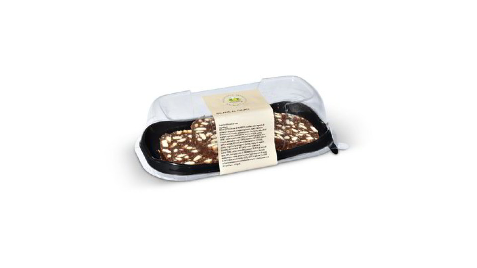 Salame al cacao a fette
