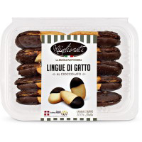 Biscotti "Lingue di gatto" al cioccolato